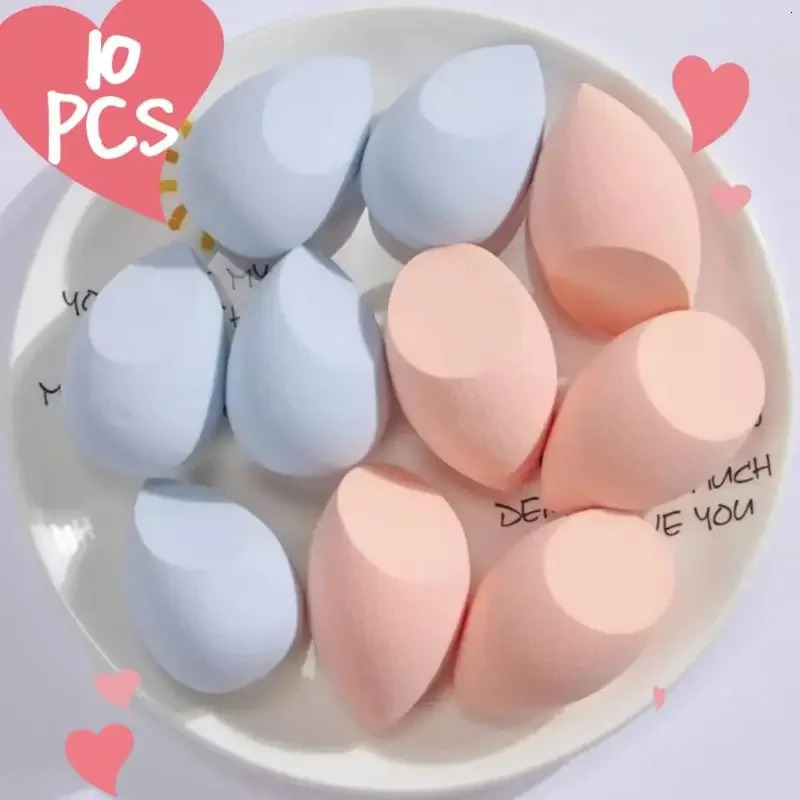 10 PCS Makeup Sponge Set Korean Cosmetics instruments Powder Puff Foundation Make-up for women Makeup tools Blender 250317