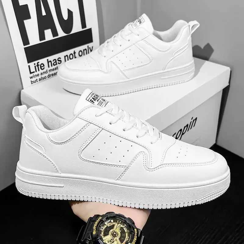 2025 New Spring Mens White Shoes Breathable Casual Board Shoes Sports Shoes Ins Trendy Shoes Low Top Running Shoes Mens Y250325