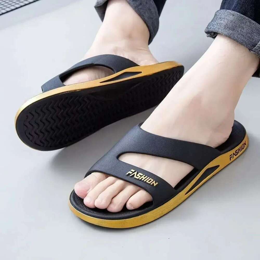 Shower Room External Wear Bathroom Deodorant Wear-resistant Indoor Home Beach Cool Slippers Quick Drying Non-slip