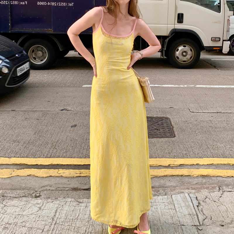 Y51655 High quality dress for women, elegant and high-end, slim fit long dress, jacquard fishtail dress
