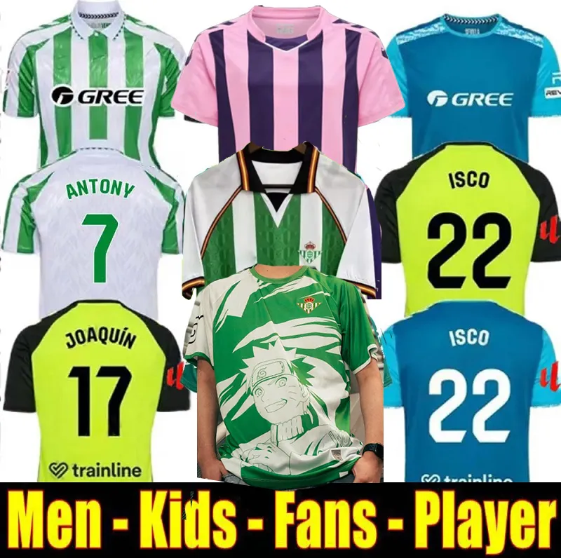 3XL 4XL 2024 25 real Betis ISCO ANTONY soccer Jerseys 25 26 Special Edition JOAQUIN LO CELSO EZ ABDE AITOR RUIBAL VITOR ROQUE PERRAUD AVILA CHIMY Football Shirt uniform