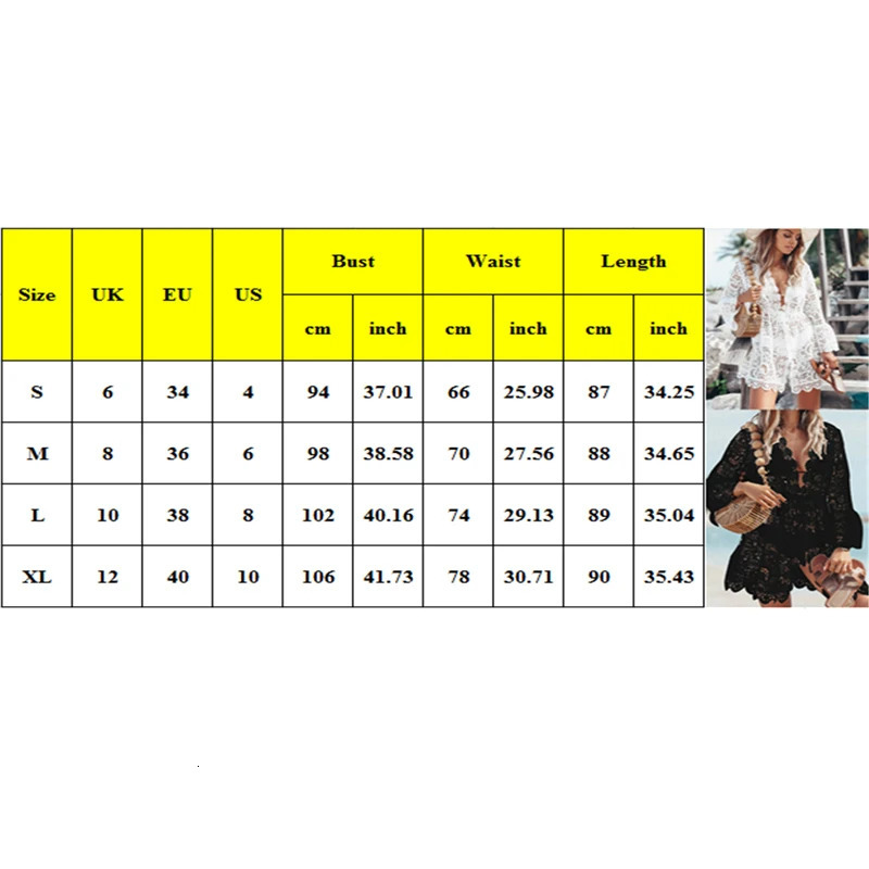 Womens transparent bikini top swimsuit sexy lace floral casual loose solid summer womens short beach dress 250326