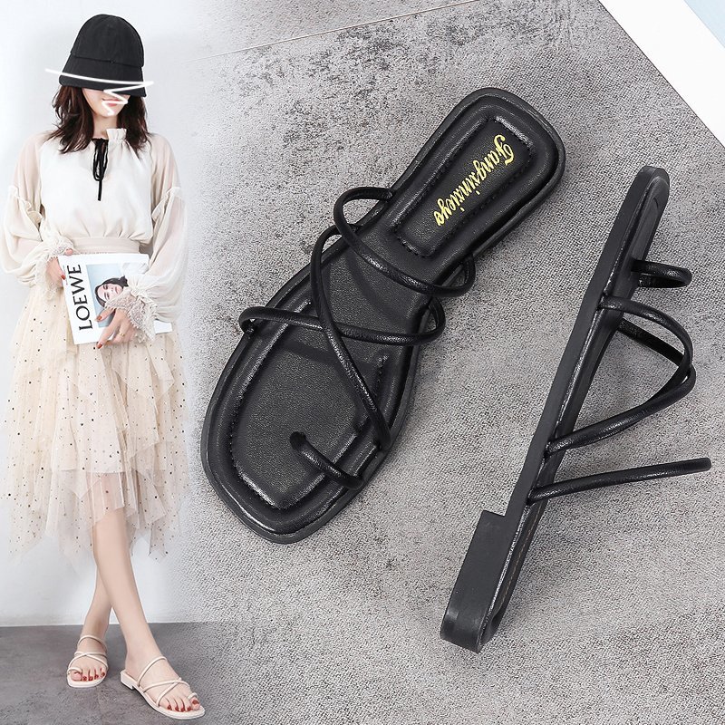 Free shipping designer women casual slippers beige black antislip breathable comfortable wear-resisting indoor sandal new