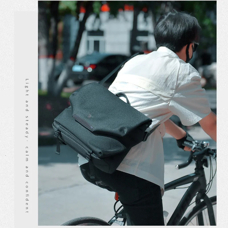 Cross body bag mens fashion messenger niche multifunctional computer charter shoulder 250326