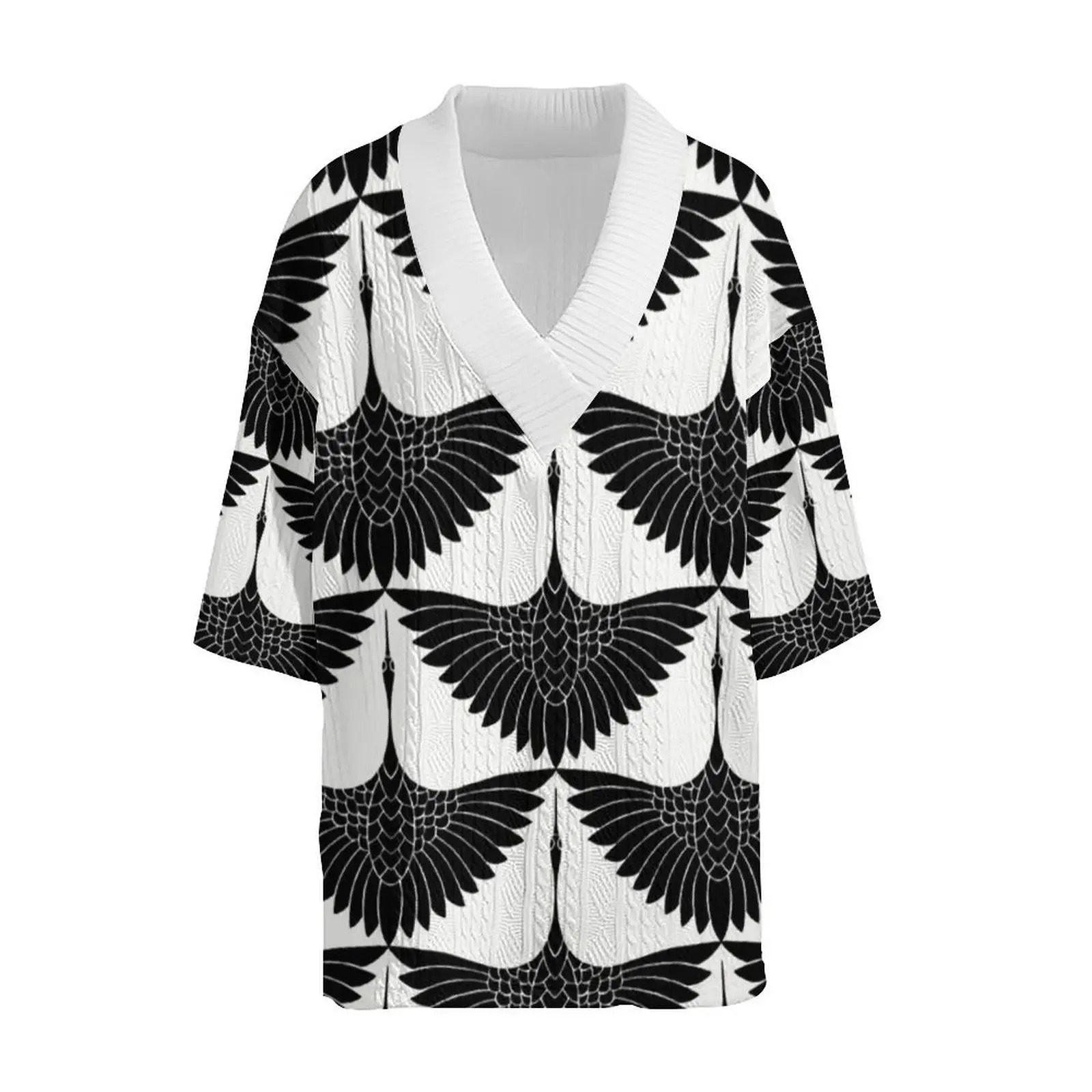 summer mens loose casual sportswear highquality jacquard Vneck short sleeved twopiece clothing 250327