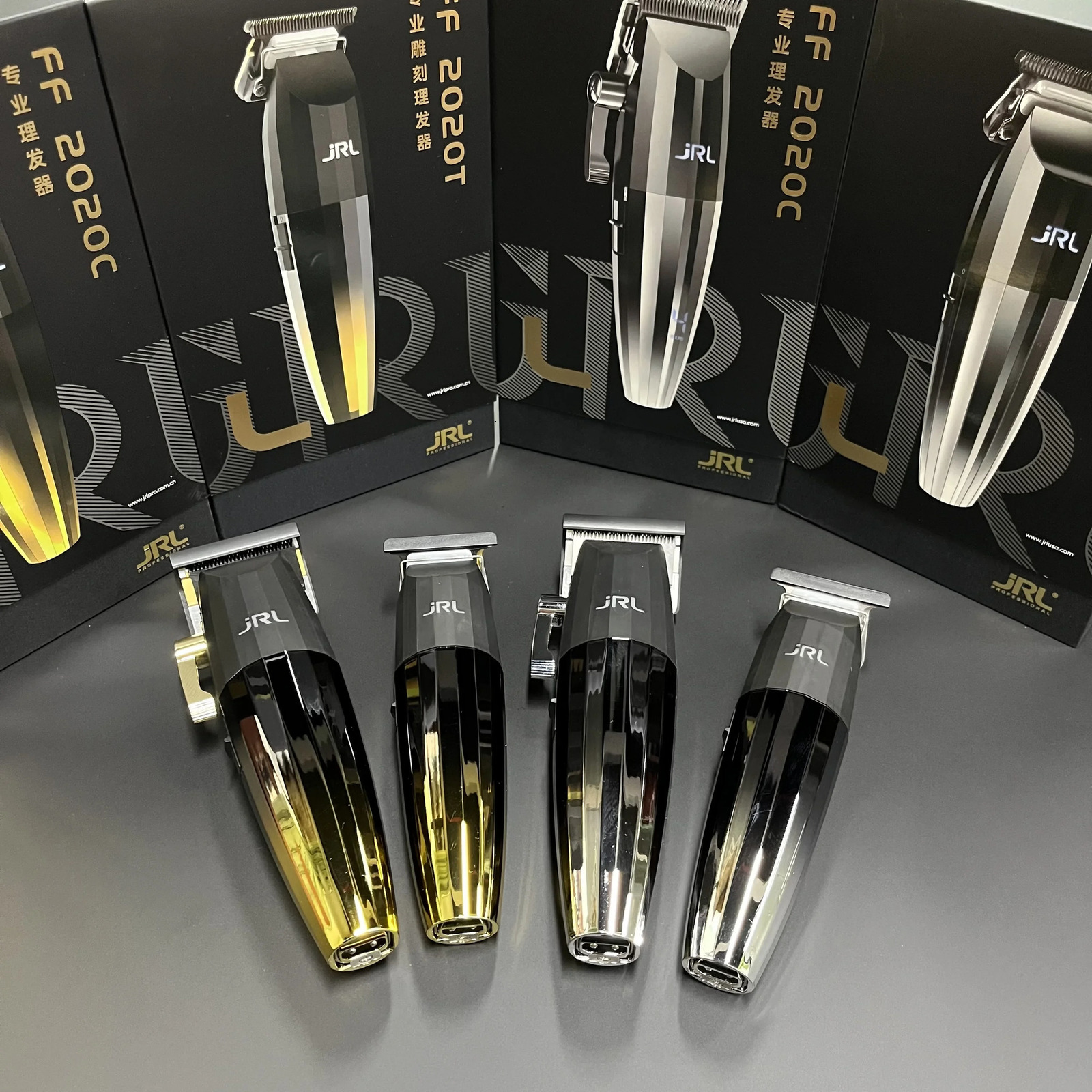American Original JRL Hair Clipper C T Gold Silver Hair Salon Professional Hair Stylist High quality Tools 250324