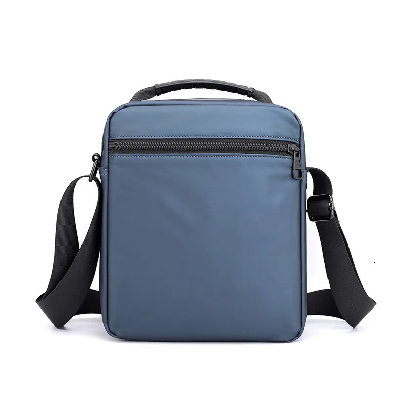 Mens Classic Messenger Bag Multi functional Shoulder Strap Sling Nylon Business Cross Flap Simple Handbag 250326