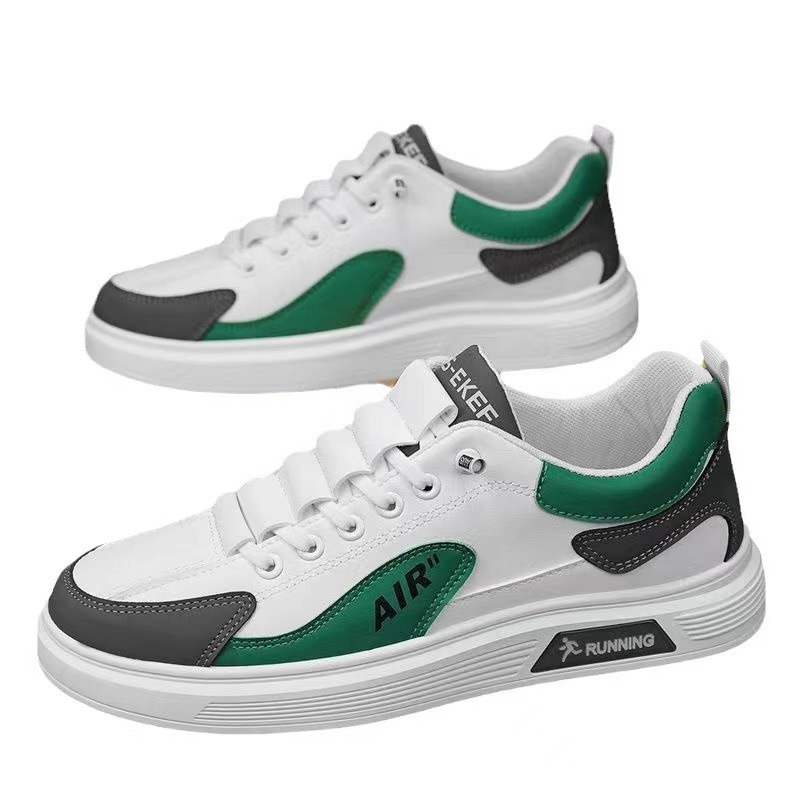 Free shipping casual shoes men sports shoes breathable casual fashion trend brown black green