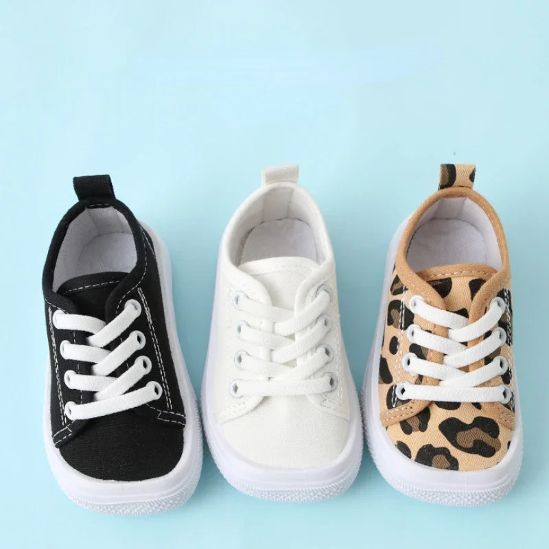 Zapatillas Kid Shoe Autumn Boy Sport Shoes Solid Color Simple Kid Shoes Versatile Casual Shoe Daily Wear Canvas Shoe Tenis 250326