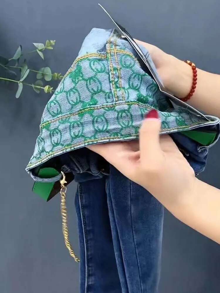 2023 NEW Spring Autumn High Waist Straight Loose Fit Stretch Haren Denim Ladies Ankle-Length Jeans Pants