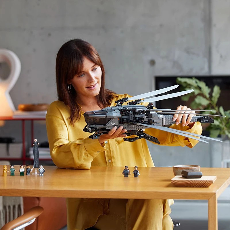 1369PCS Ideas Atreides Royal Ornithopter Helicopter Building Blocks 10327 Construction Bricks Set Toy For Children Kids 250326