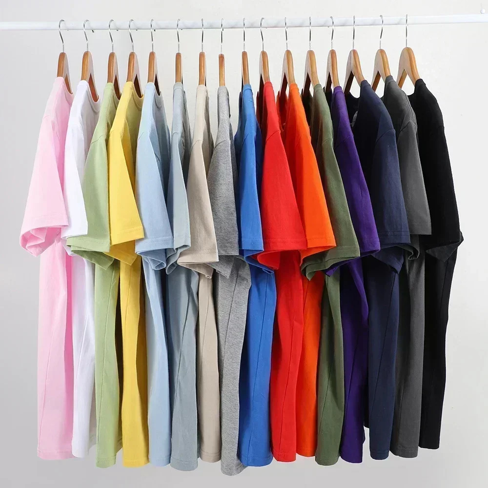 Focus Letter Minimalist style 100% cotton Tshirt lightweight round neck short sleeved perfect for men and women 250327