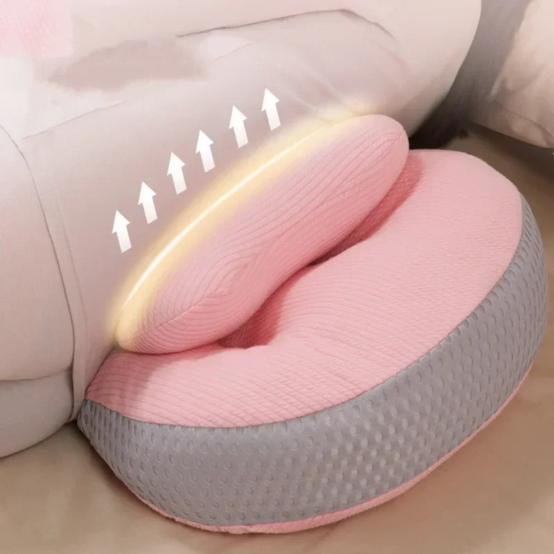 Pregnant Women Lumbar Pillow Four Seasons Universal Waist Support and Protection Side Sleep U-shaped Cushion Pregnancy Pillow 250326