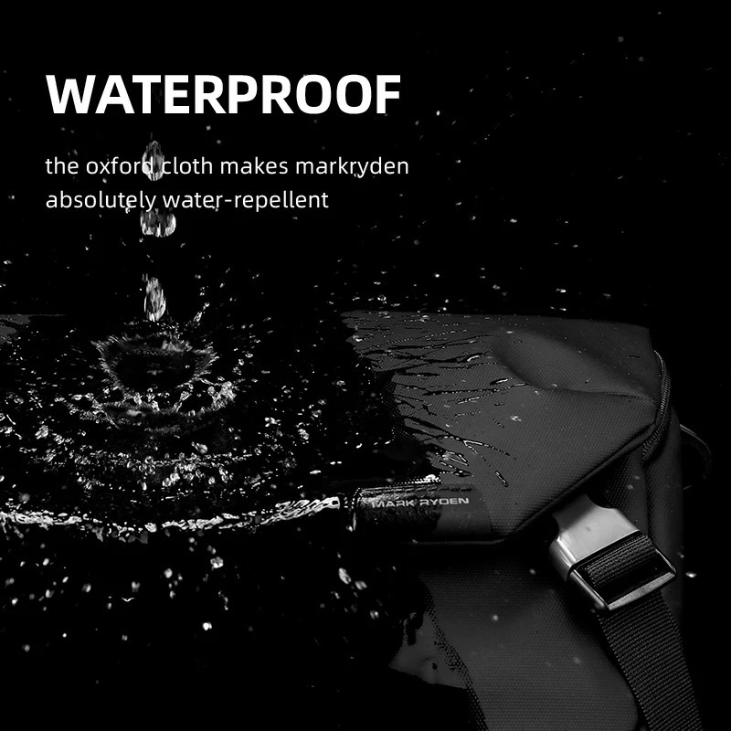 MARK RYDEN waterproof messenger bag mens shoulder cross body suitable for 11 inch iPad 250326