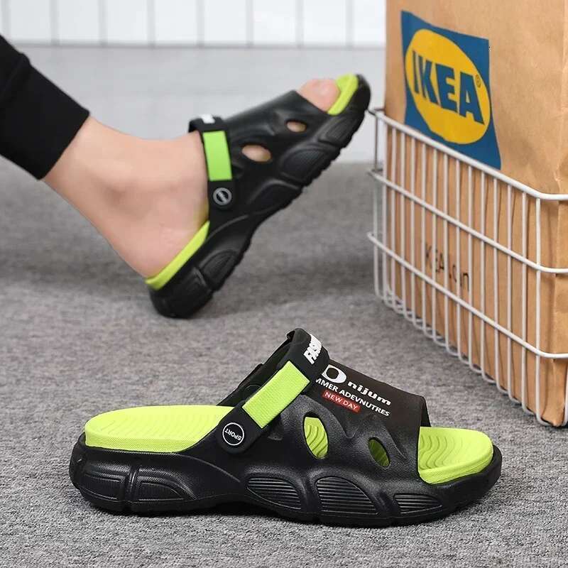 Eva Man Slippers Chef Shoes for Social Shoe Male Beach Sandals Men Sandel Kenner Sandal Mens Soft Sandles Flat