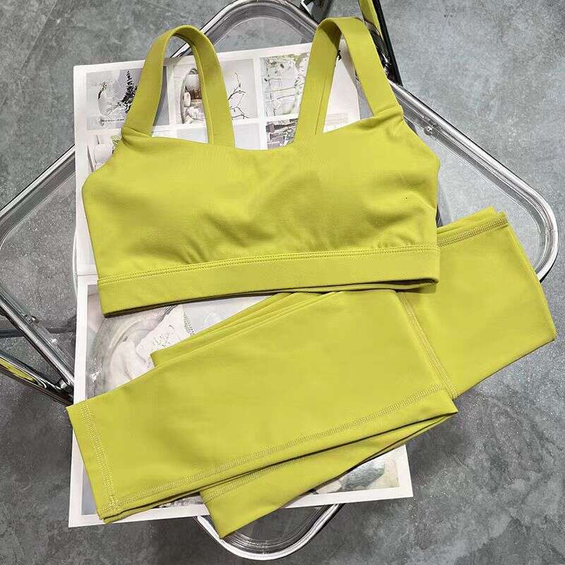 Women Yoga Pants Yoga Suit Set Women S Beautiful Back Sports Bra Waist Nude Yoga Pants High Elasticity Fitness Running Set
