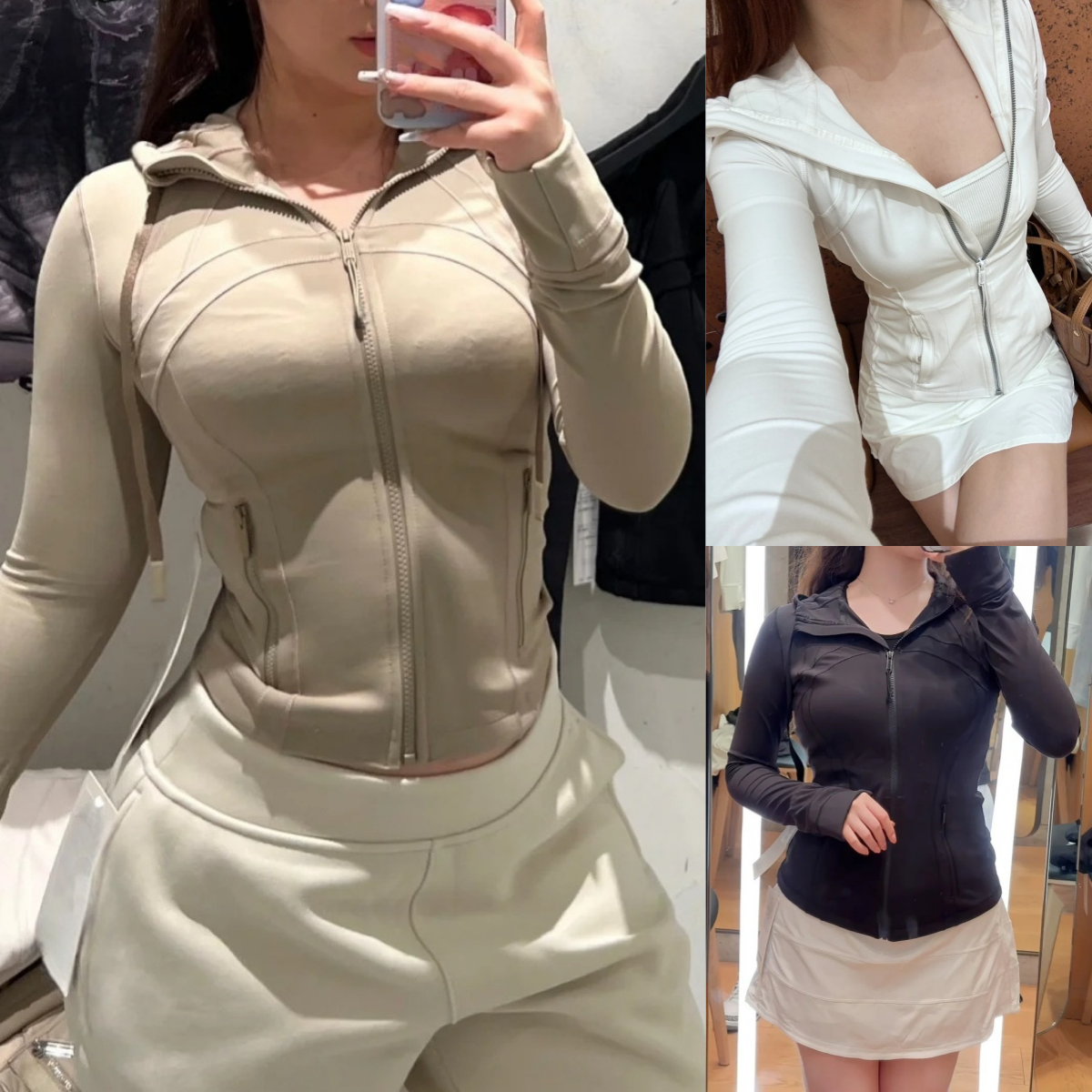 Women's Yoga Jacket Workout Sport Coat Fitness Jackets Sport Quick Activewear Top Solid Zip Up Sweatshirt Sportwear Women Yoga hoodie Jackets