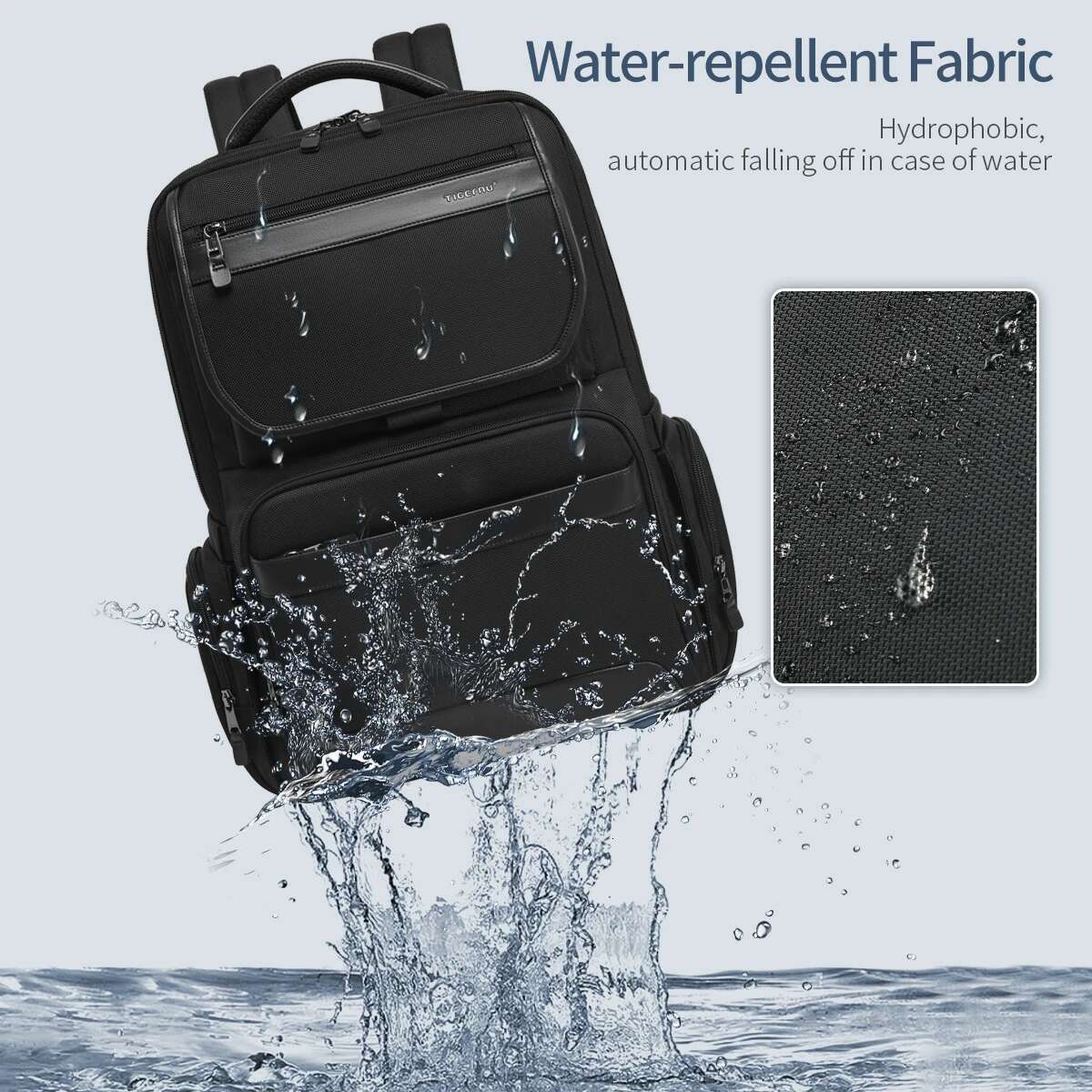 Lifetime Warranty 14-15.6-17Inch Laptop Men Travel Backpacks Bag For College Business Male Backpack
