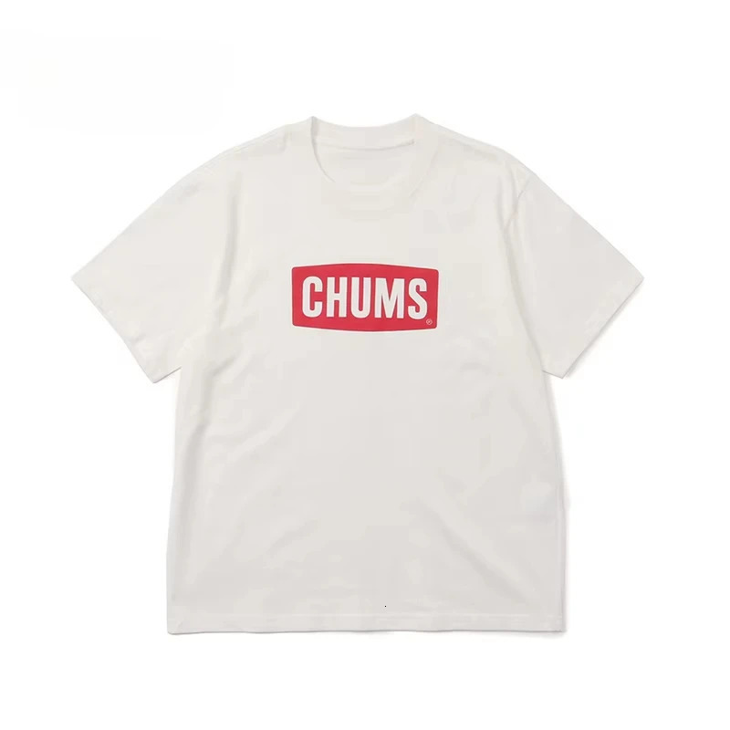 What should I do with 24SS CHUMS camping Tshirt to Chums retro letter printing daily 250327