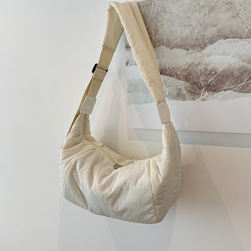 Fashion about dumpling bag female new all-in-one underarm bag leisure canvas bag crossbody single shoulder 2025
