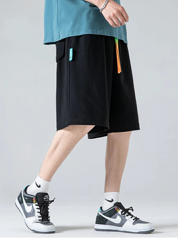 Summer Mens Shorts Breathable Cotton Drawstring Lightweight and Loose Suitable for SportsBeachExercise Large Size 8XL 250322