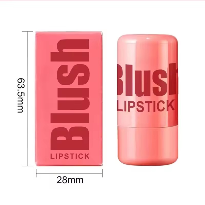 Jelly Cheek Blush Cheek Lip Tint Long Lasting Moisturized Blusher Sticker Lip Gloss 4 Colors Facial Contour Rouge Makeup