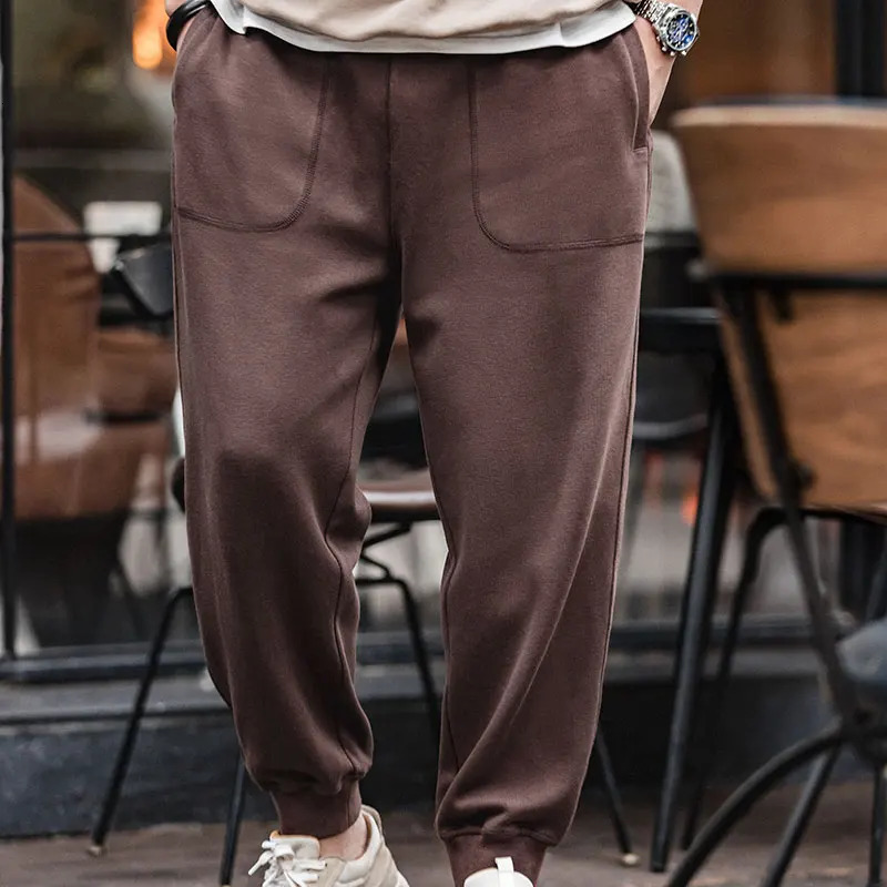 Madden mens large pocket grey sports pants running training comfortable elastic waist jogging 250327