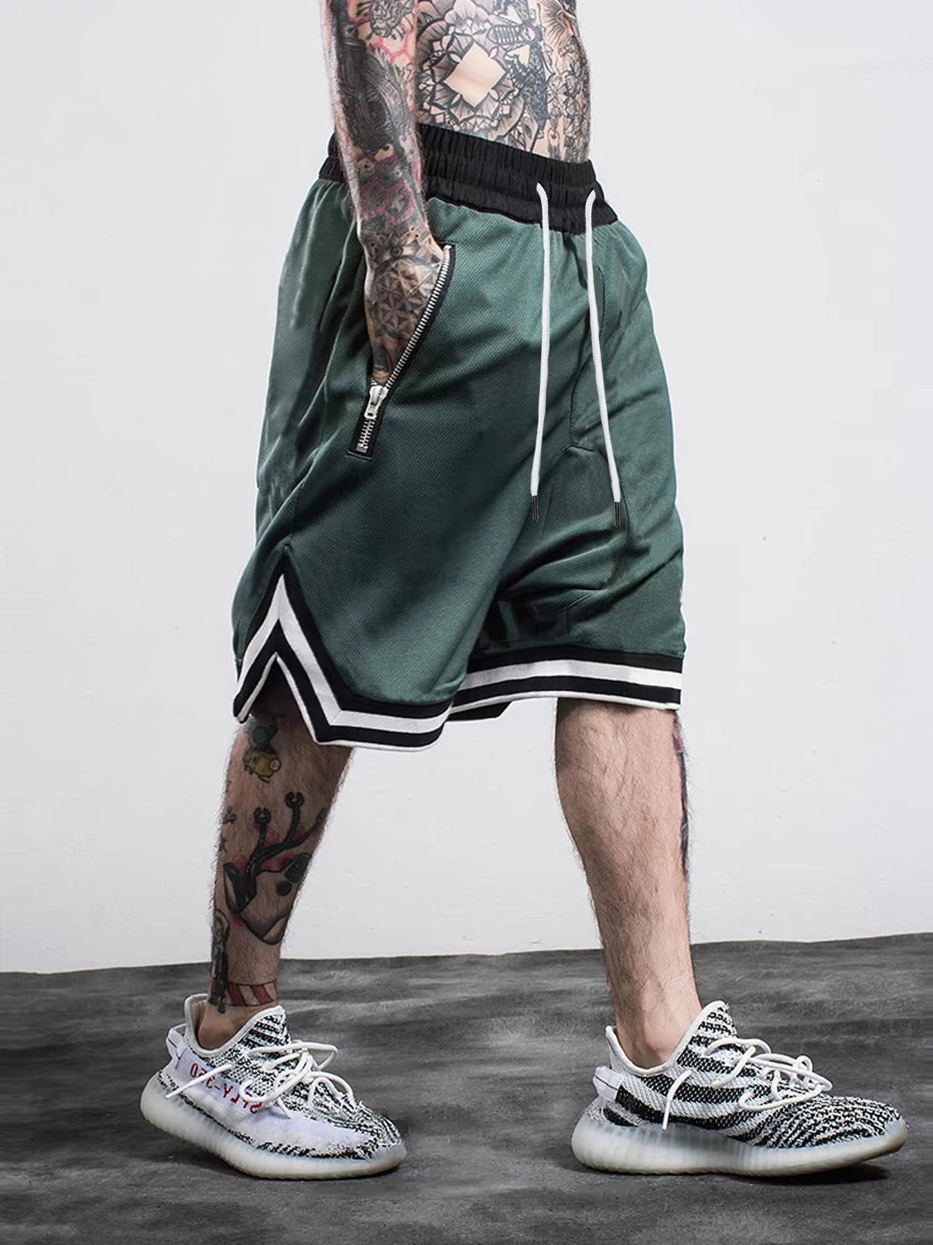 Mens Sports Basketball Shorts Mesh Quick Dry Gym for Summer Fitness Joggers Casual Breathable Short Pants Scanties 250322