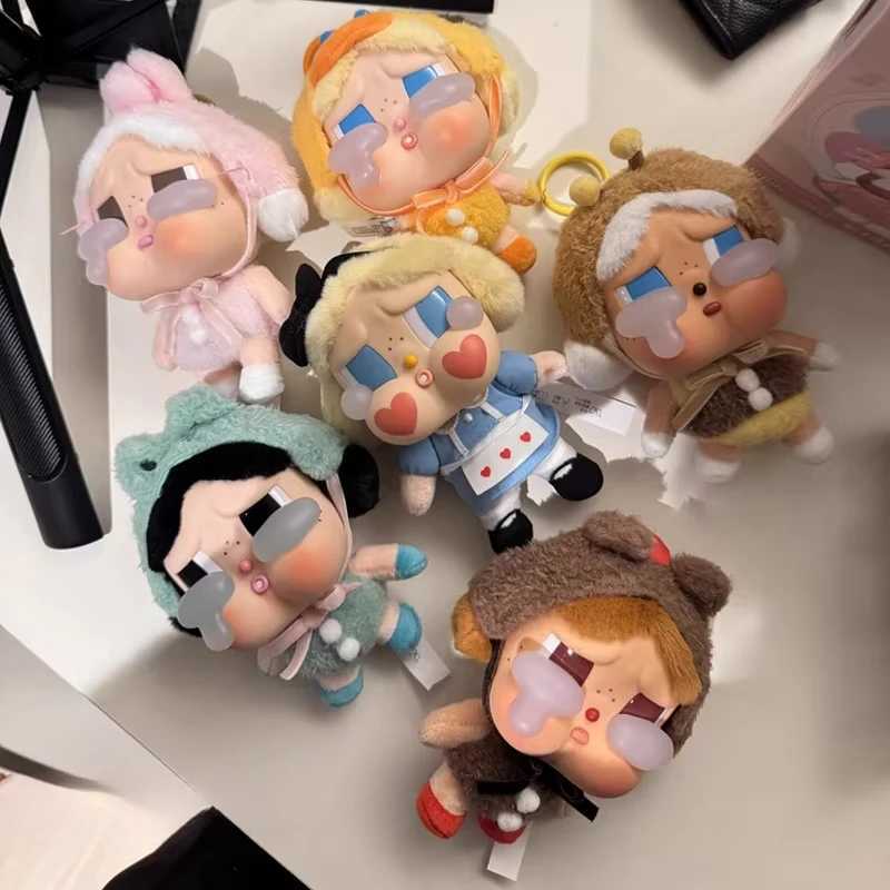 New True Crybaby Crying Series Blind Box Vinyl Base Doll Pendant Keychain Decoration Mysterious Plush Toy Surprise Gift X250327