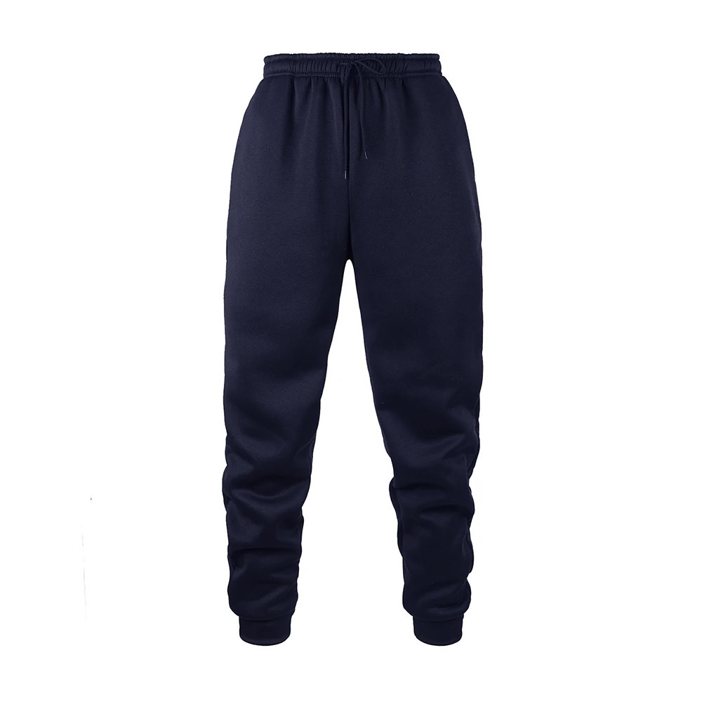 Mens jogging pants fitness running Trouser solid color sports easy to match with family 250327