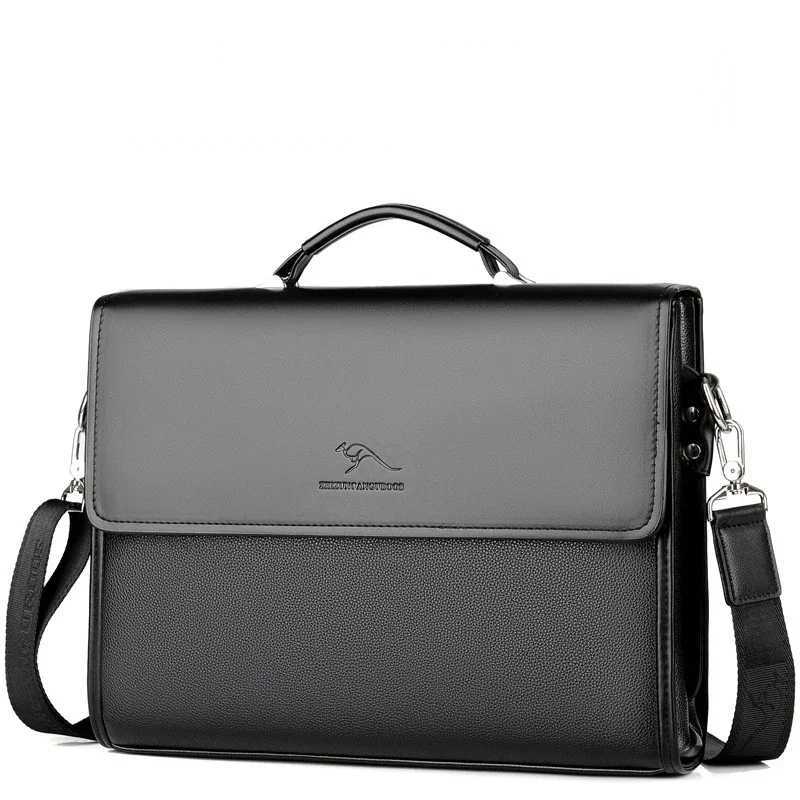 New Free Delivery Mens Tote Pu Leather Briefcase Handbags For Men Large Man Laptop Bags Business M Shoder Crossbody Bag Designer Z250327 Designer Bag