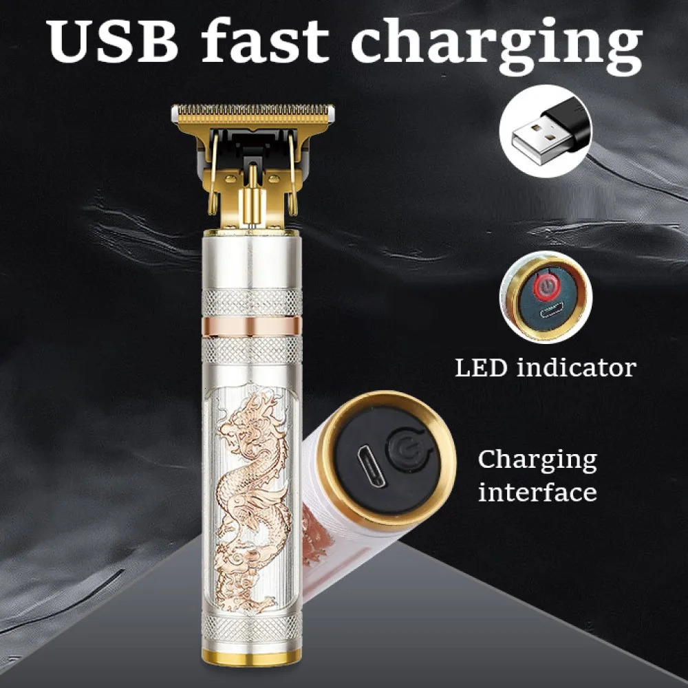 Kemei 762 metal hair trimmer for men professional beard hair clipper electric hair cutting machine rechargeable 250324