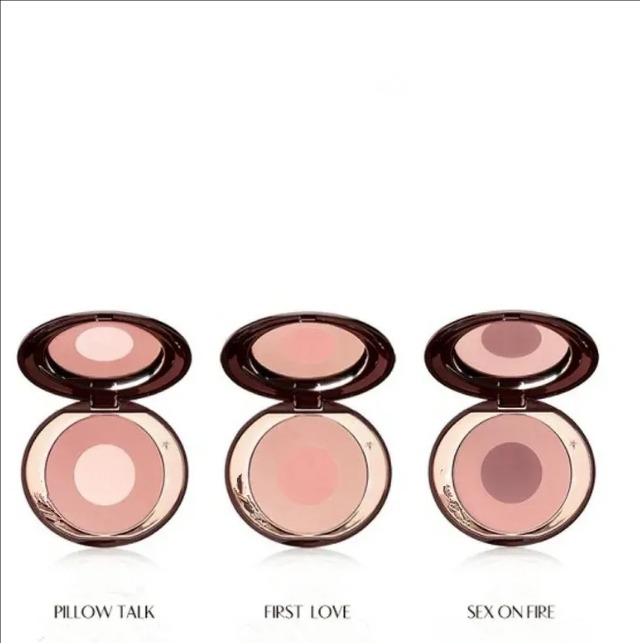 2024 brand makeup blush 8g Pillow Talk First Love sex on fire blush 3 colors rush blusher wholesale good quality free shipping