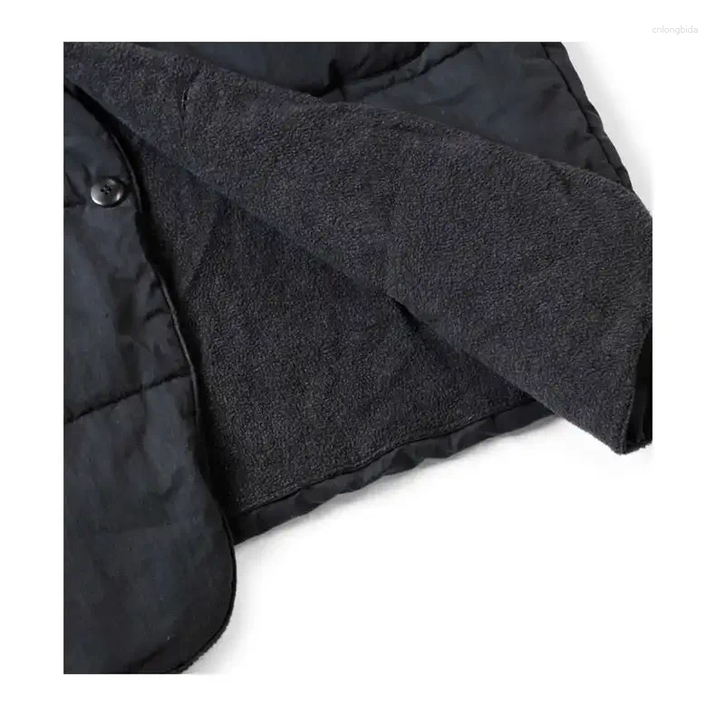 Men's Jackets KAPITAL Mid-Length Five-Panel Quilted Wrap Jacket Warmth Style Outerwear