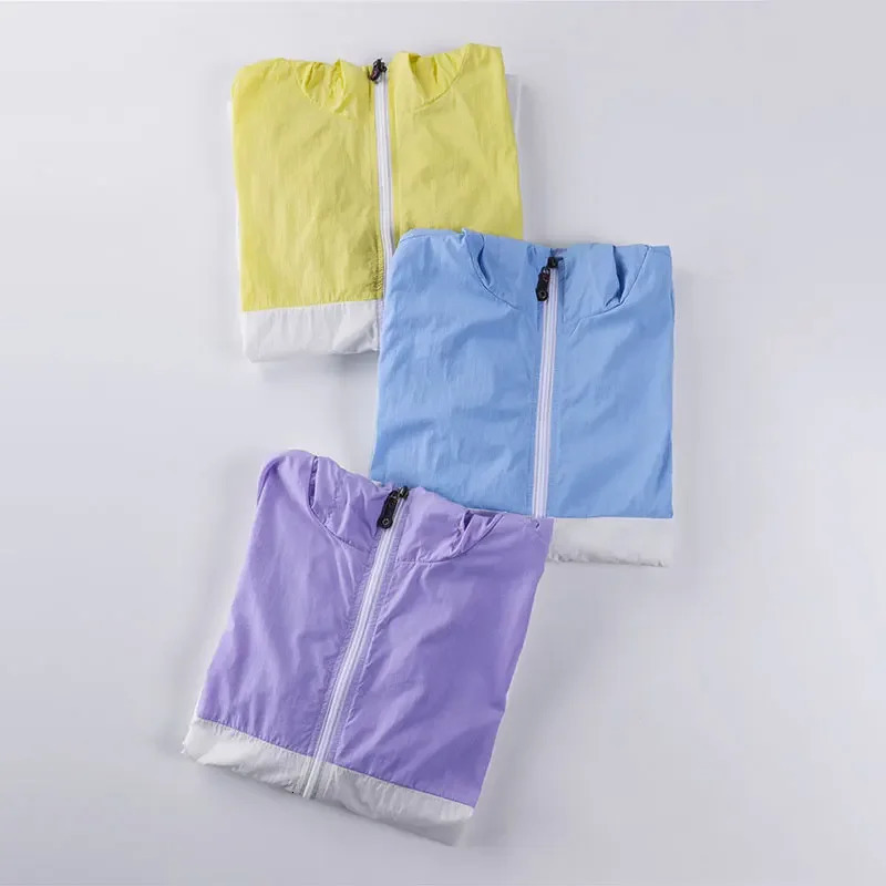 Summer hooded jacket womens waterproof and clothing fishing hunting quick drying skin patch work windproof 250327