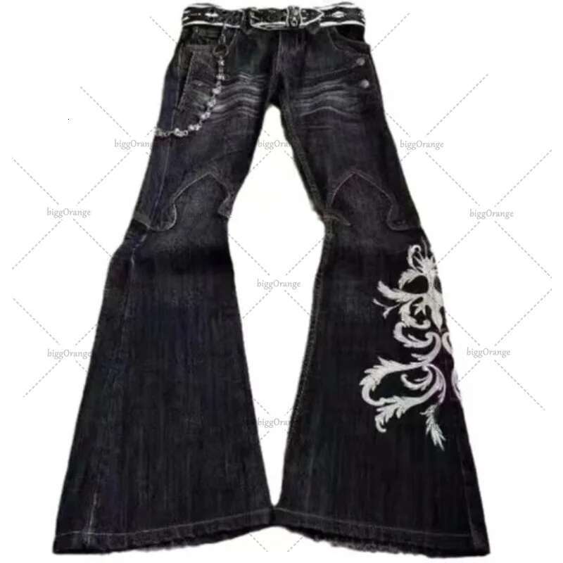 Street Hip-Hop Fashion Slim Clothing American Retro Haruku Y2k Casual Versatile Jeans Or-Mopping Pants Women