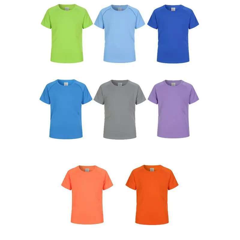 Ddmyshoesvip Children Boys Girls Quick Dry T Sh Childrenirt Short Sleeve Gym Running Moisture Wicking Round Neck Shirts Training Sport Tops