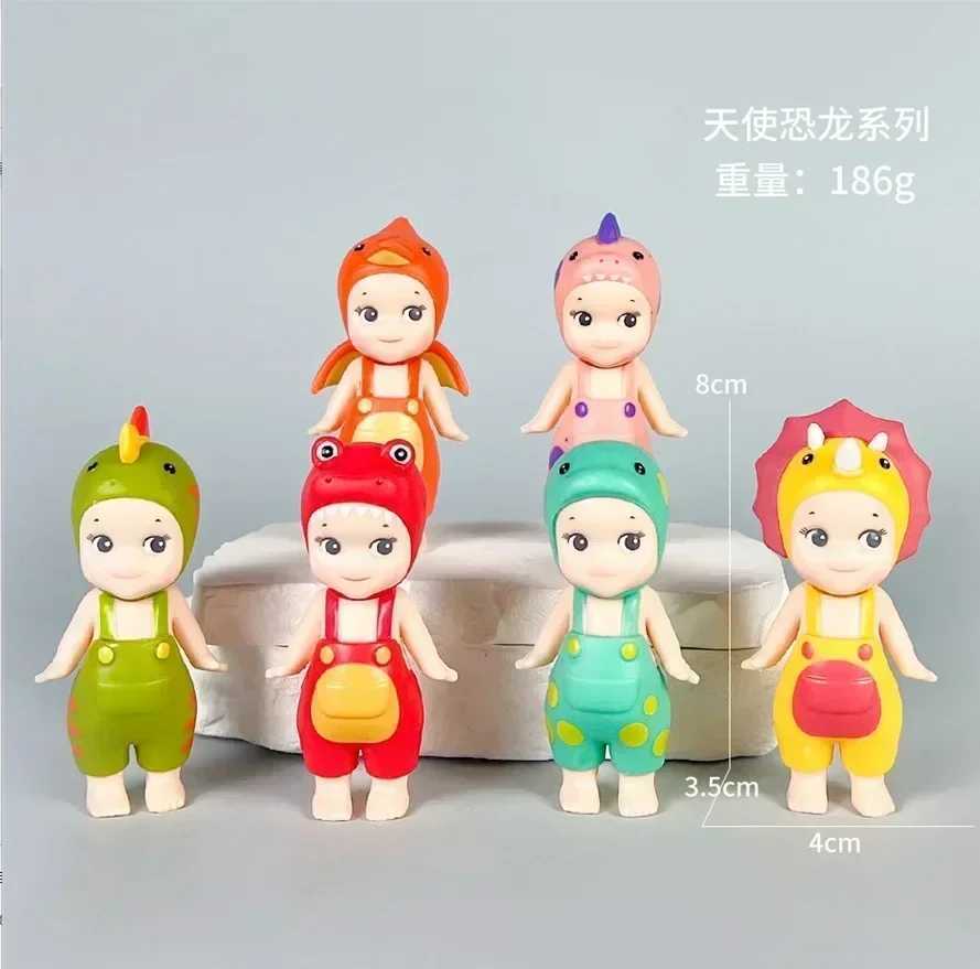 Blind Box Character Sunny Angel Hippie Animal Easter Series Anime Character Decoration Doll Christmas Gift Desktop Decoration X250327