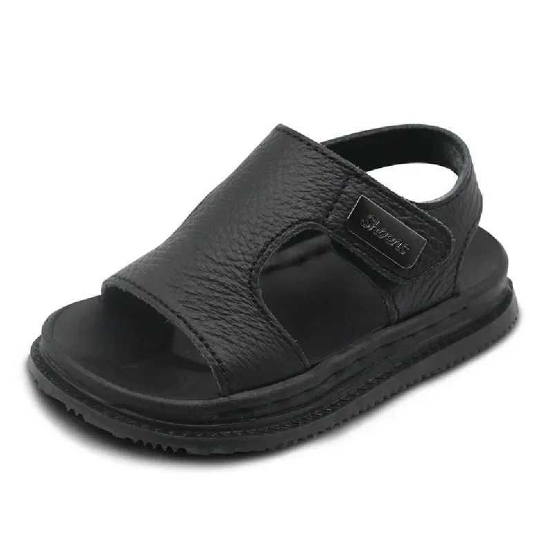 Slipper Childrens sandals fashionable boys summer small and medium-sized childrens soft soled baby non slip open toe beach shoes S25326