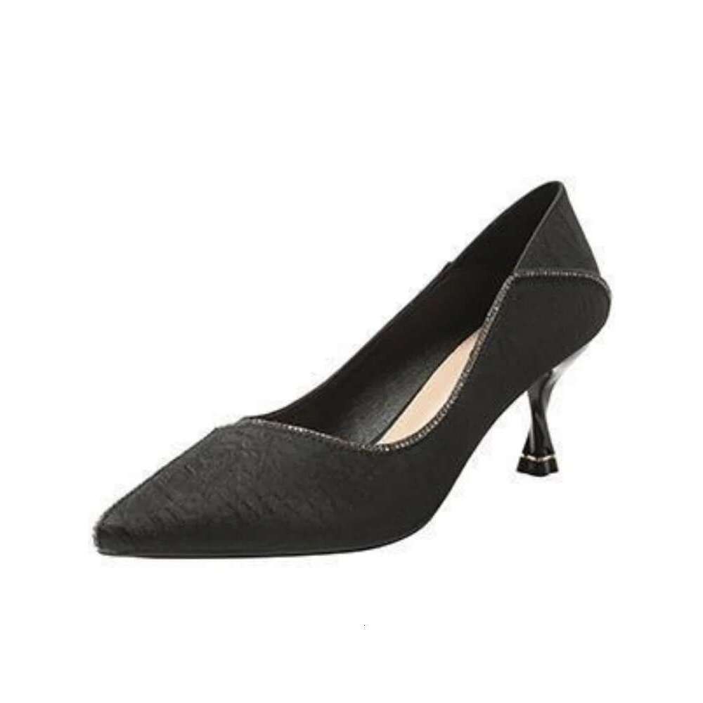 atos de mujer women fashion sweet light weight spring slip on stiletto heel shoes lady casual summer office work pumps a325