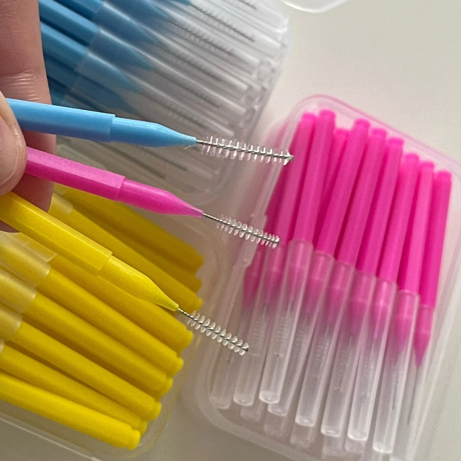 30 highquality dental pick kits portable interdental brushes and flossers for effective tooth cleaning oral care 250325