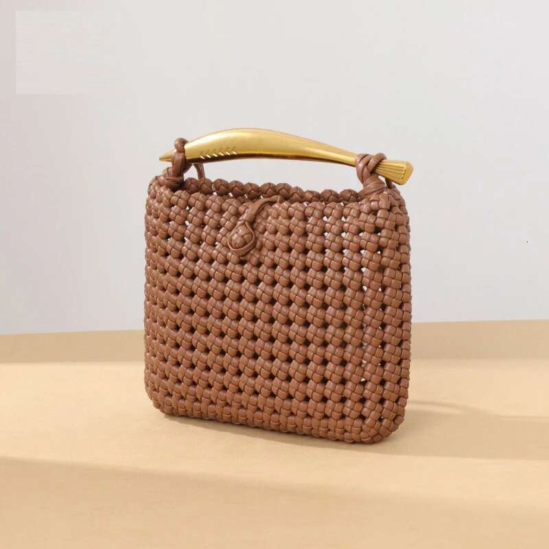 Handwoven Handbag Women's Fashion Versatile Woven Personality Trend Shoulder Bag And Wallet Crossbody Bags