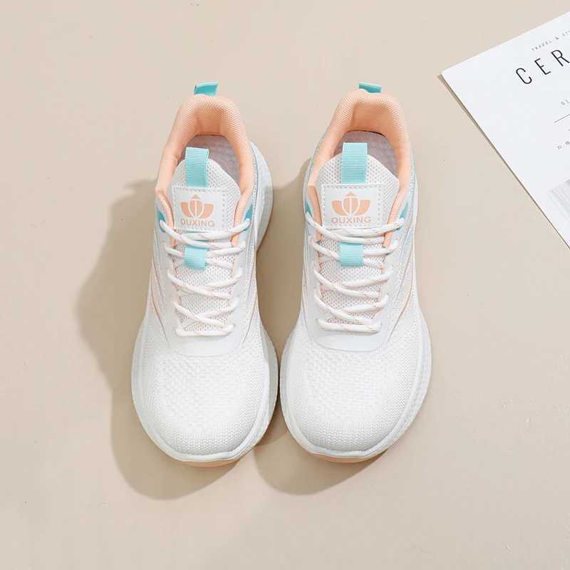 2025 New Soft soled Walking and Leisure Sports Running Shoes with Mesh Surface Breathable and Ultra Lightweight Shock Absorbent Womens Shoes Y250325