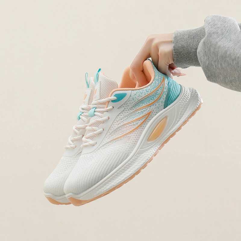 2025 New Soft soled Walking and Leisure Sports Running Shoes with Mesh Surface Breathable and Ultra Lightweight Shock Absorbent Womens Shoes Y250325