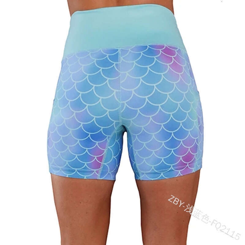 Women Yoga Pants New Patchwork Women S Yoga Pants Casual Sports Printed Three Part Leggings YJ