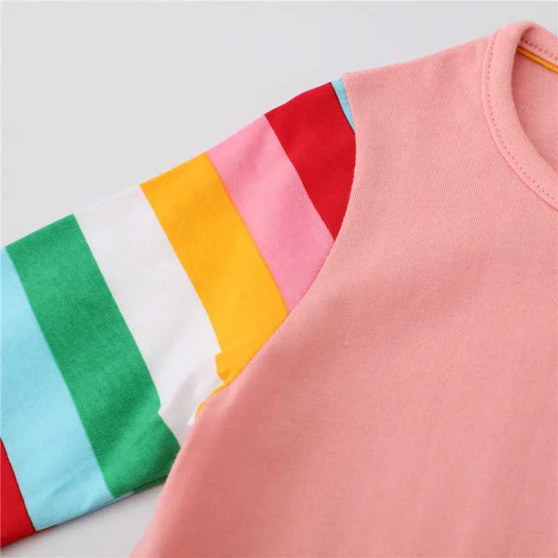 Jumping Meters newly arrived princess girl dress dinosaur app cute birthday childrens clothing autumn long sleeved childrens clothing W250326