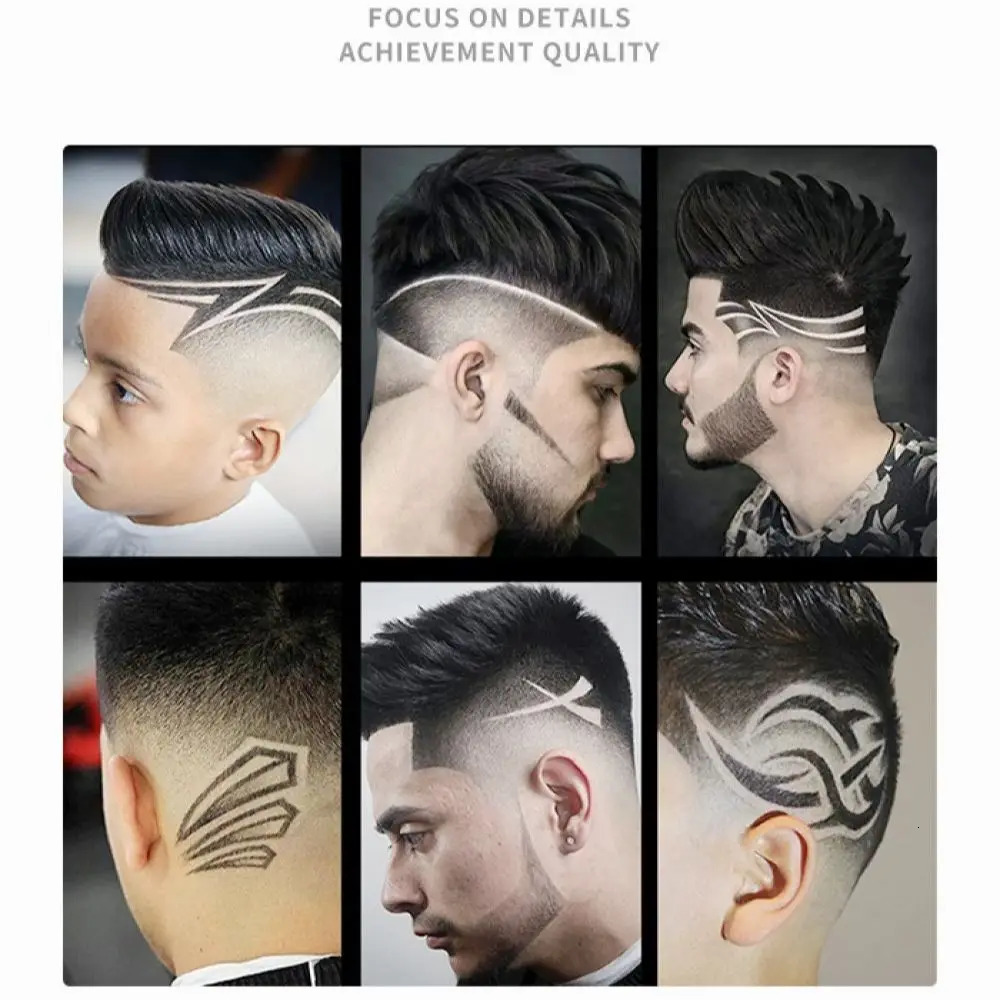 Kemei 762 metal hair trimmer for men professional beard hair clipper electric hair cutting machine rechargeable 250324