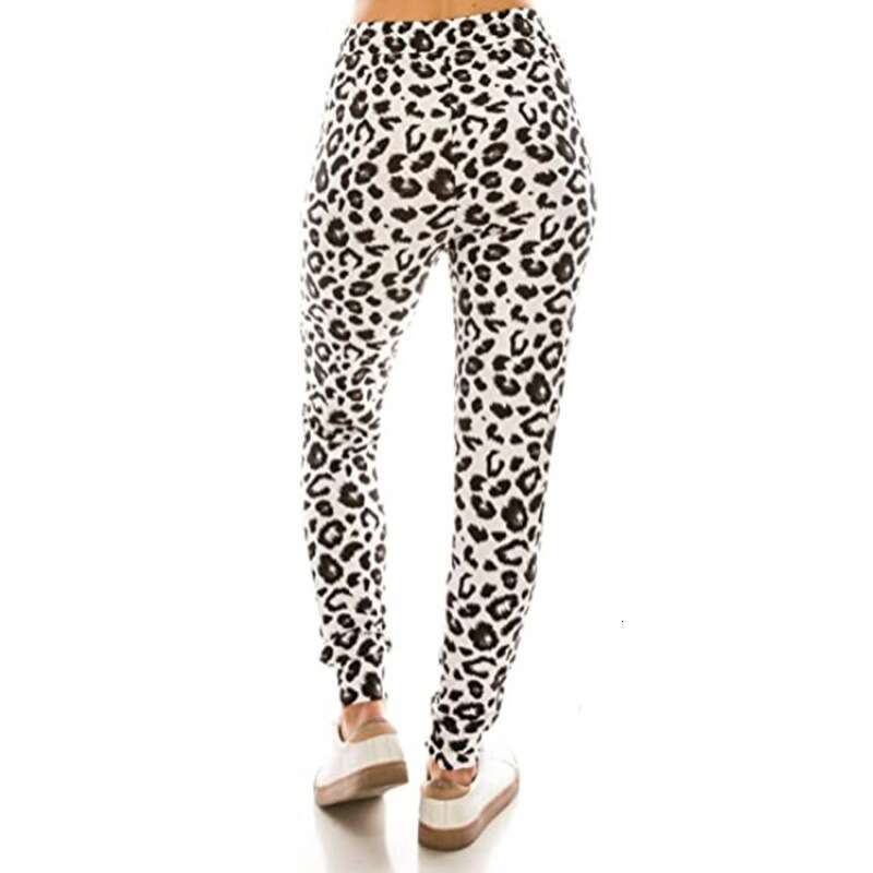 Women Yoga Pants Hip Lifting Male And Female Leopard Print Wild Fitness Outerwear Leggings Yoga Pants