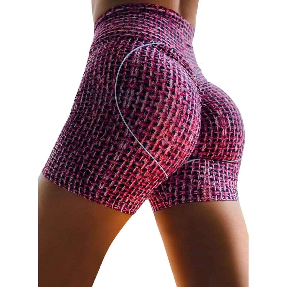 Women Yoga Pants Elastic Slimming Yoga High Waist And Hip Lifting Tight Fitting Three Part Pleated Shorts Sports Women S Pants YJ