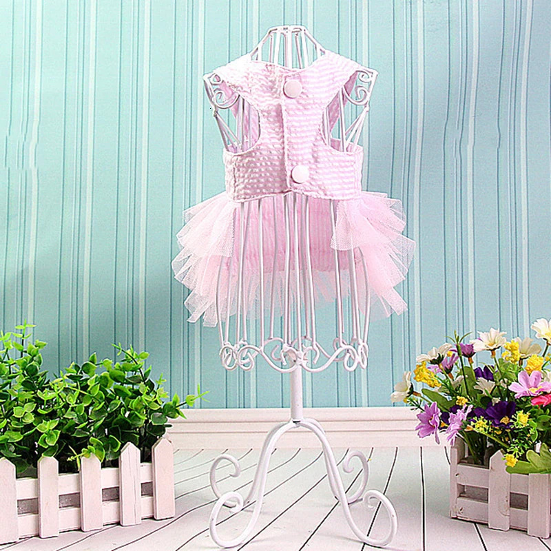 Sweet Bunny Rabbit Skirt Summer Pet Dress for Small Animals Stripe Plaid Puppy Dog Cat mascotas Clothes Clothing estidos perrita 250326